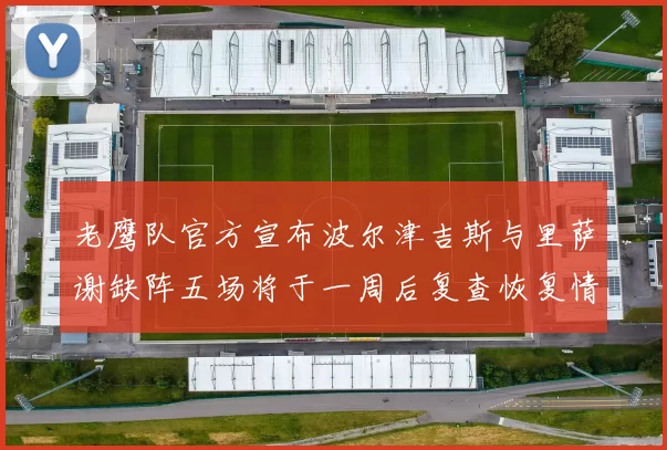 老鹰队官方宣布波尔津吉斯与里萨谢缺阵五场将于一周后复查恢复情况